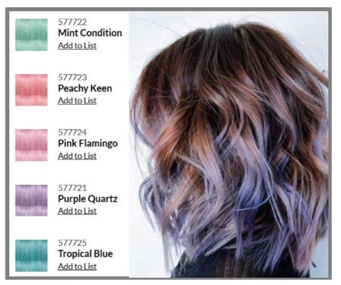 ' Crazy Colors /DIRECT DYE - POP - Power OF Paint Hair Color' by Paul Mitchell